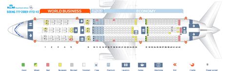 boeing 777 200 klm seat map